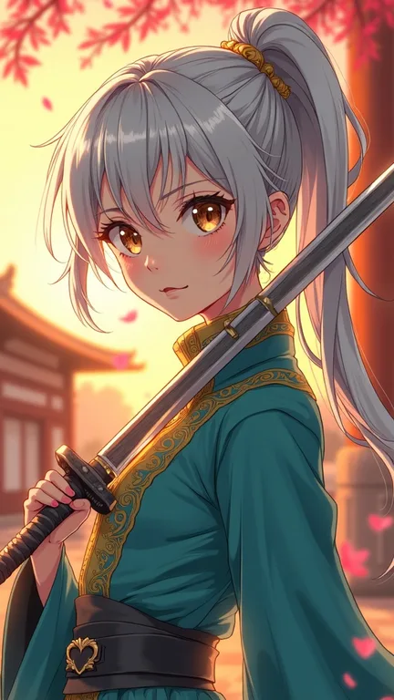 Cel-Shaded Heroine