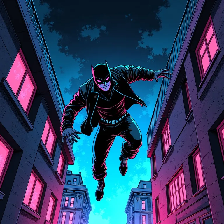 Comic Panel Chase