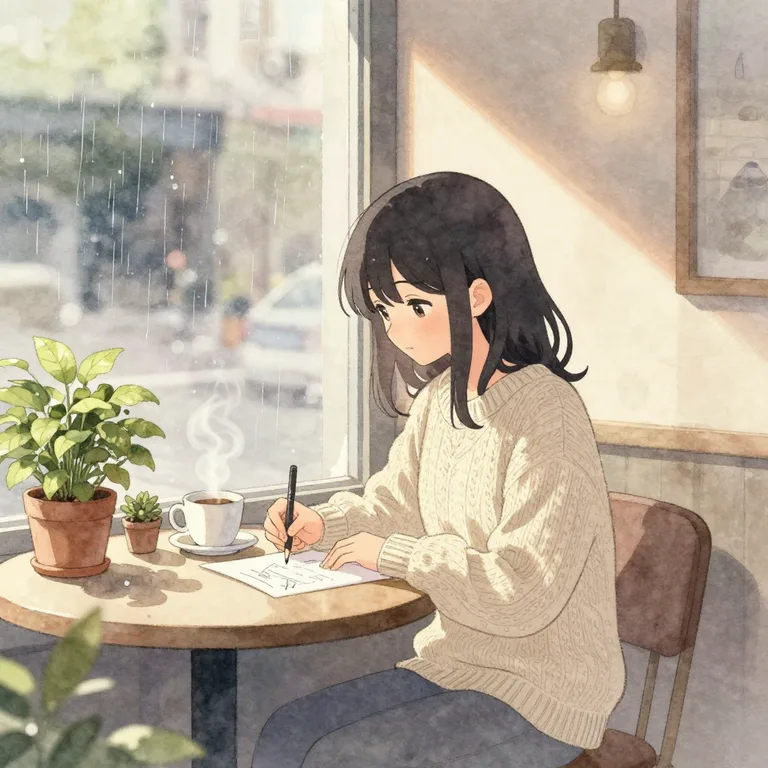 Watercolor Cafe