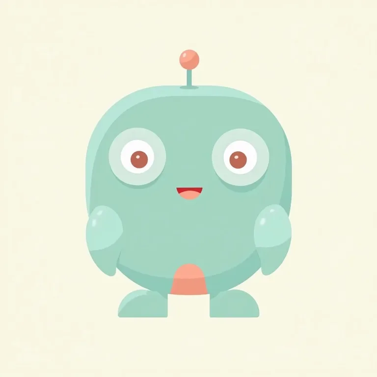 Robot Mascot Icon