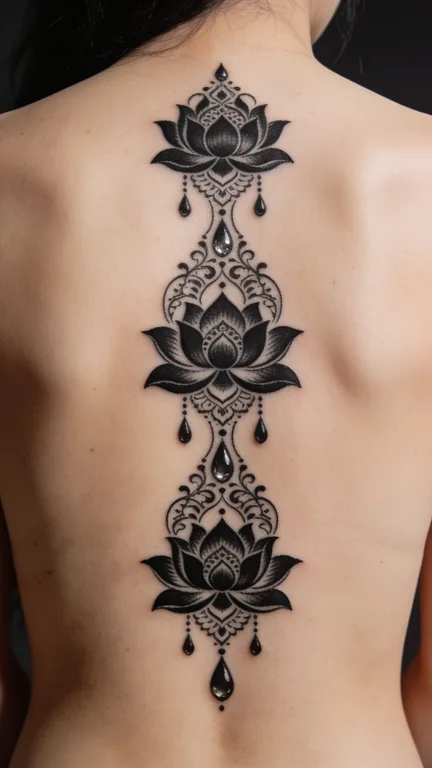 Floral Spine Piece