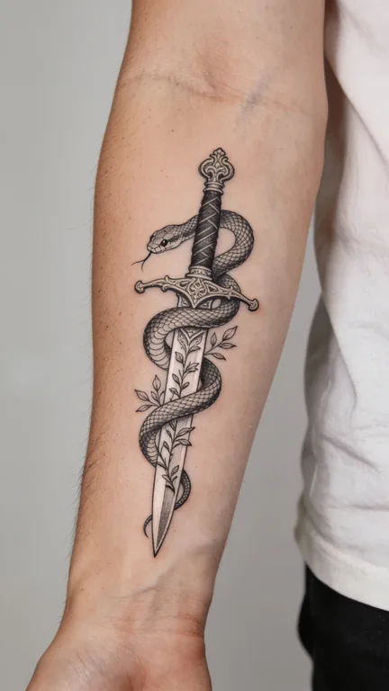 Snake And Dagger