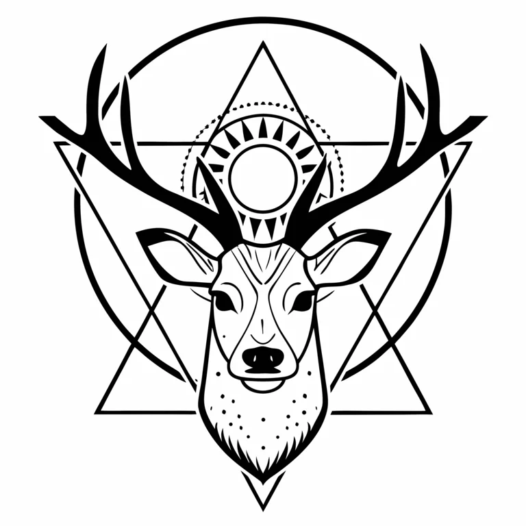 Dotwork Stag
