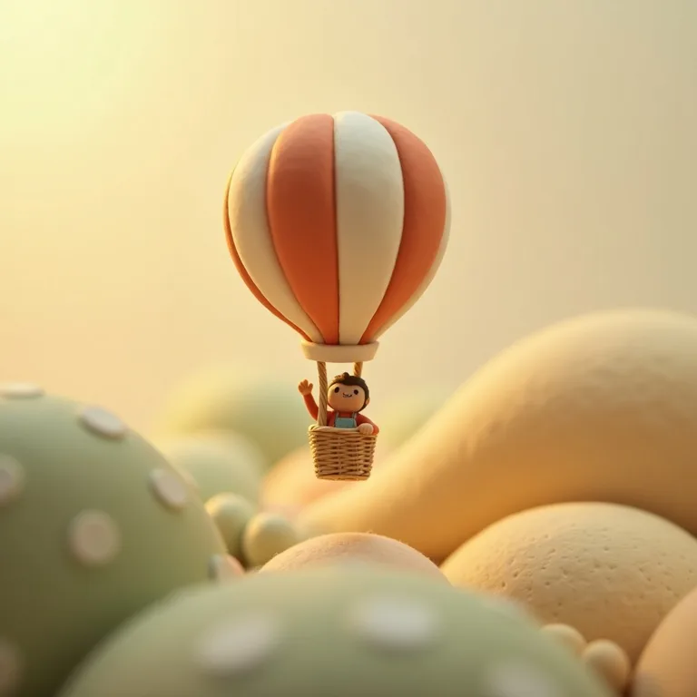 Clay Hot-Air Balloon