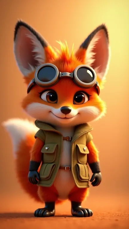 Fox Explorer Mascot